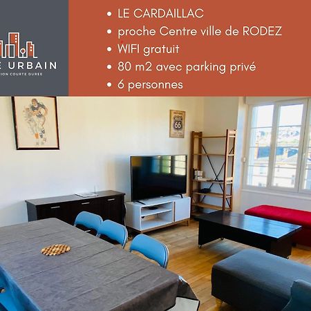 Appartement T4 Cite Cardaillac, Parking Prive, Wifi โรเดซ ภายนอก รูปภาพ