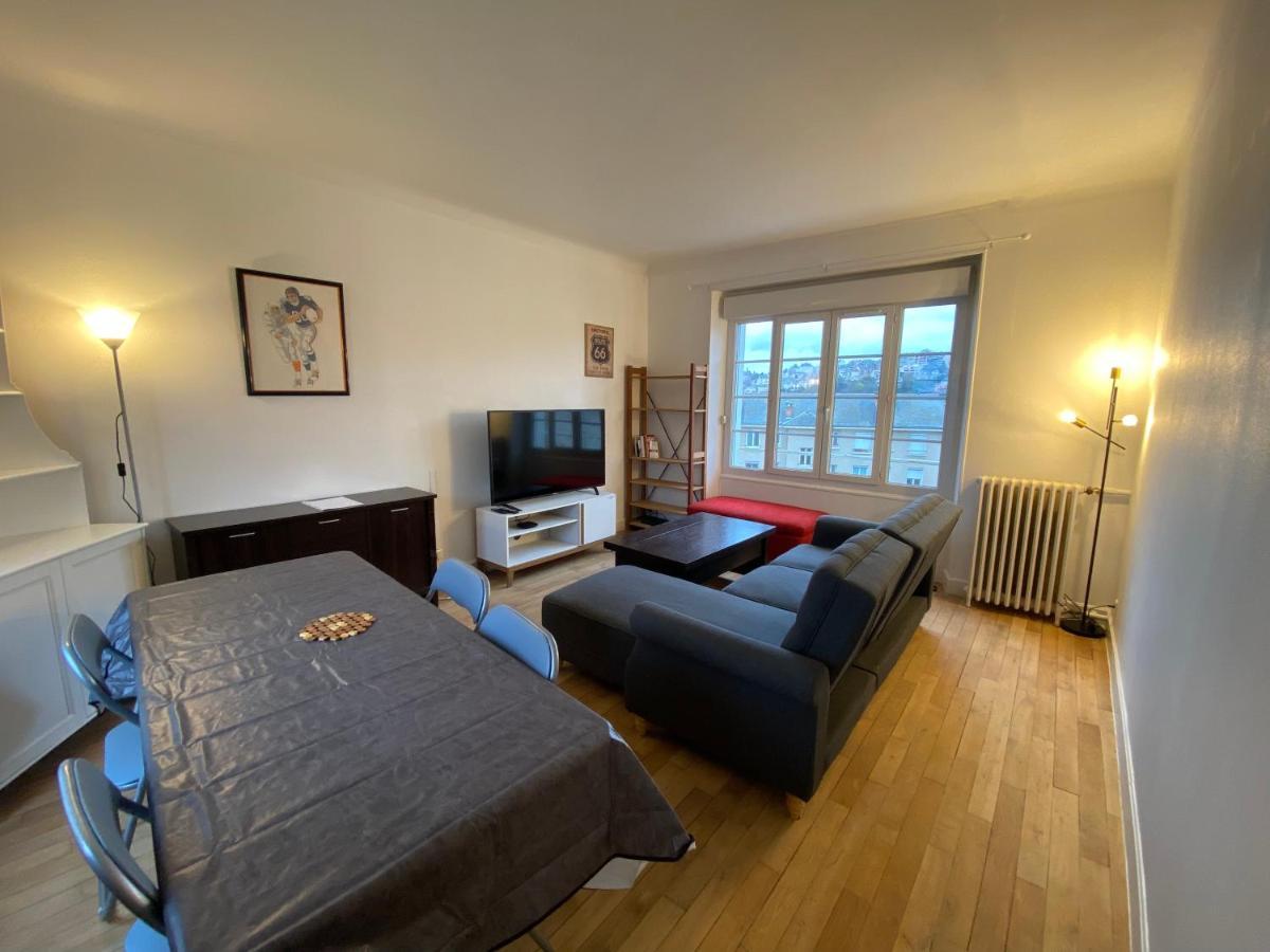 Appartement T4 Cite Cardaillac, Parking Prive, Wifi โรเดซ ภายนอก รูปภาพ